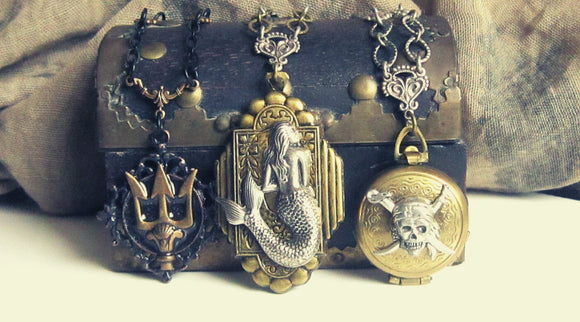 mermaid themed jewelry