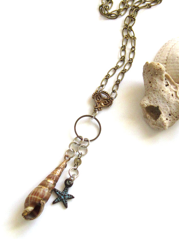 Real Seashell Necklace