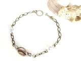 cowrie seashell bracelet