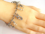 mermaid themed charm bracelet
