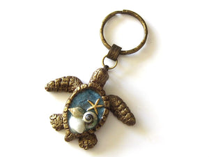 sea turtle keychain