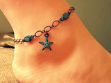 starfish ankle bracelet jewelry